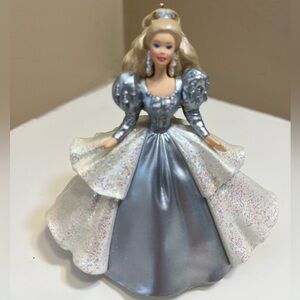 Hallmark Silver and White Sparkle Princess Ornament